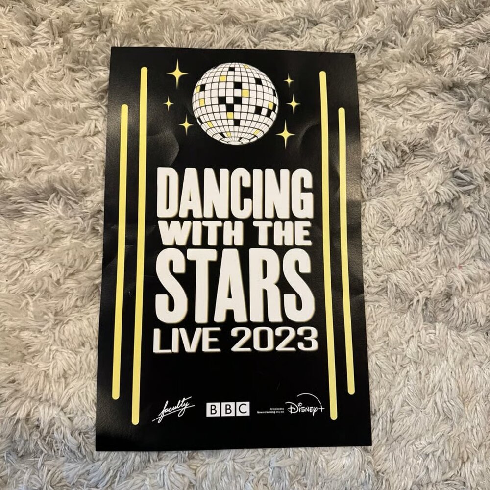 Dancing with the Stars Live 2023 VIP Tour Poster